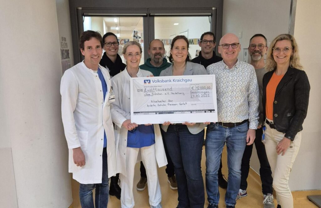 Großzügige Spende – Firma Schuler überreicht 12.000 €